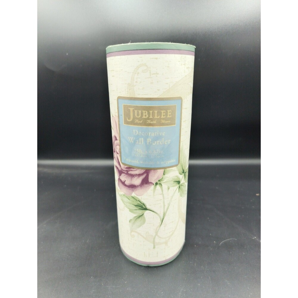 Jubilee Decorative Wall Border “Bordeaux” Pattern 15’ X 6.87” New